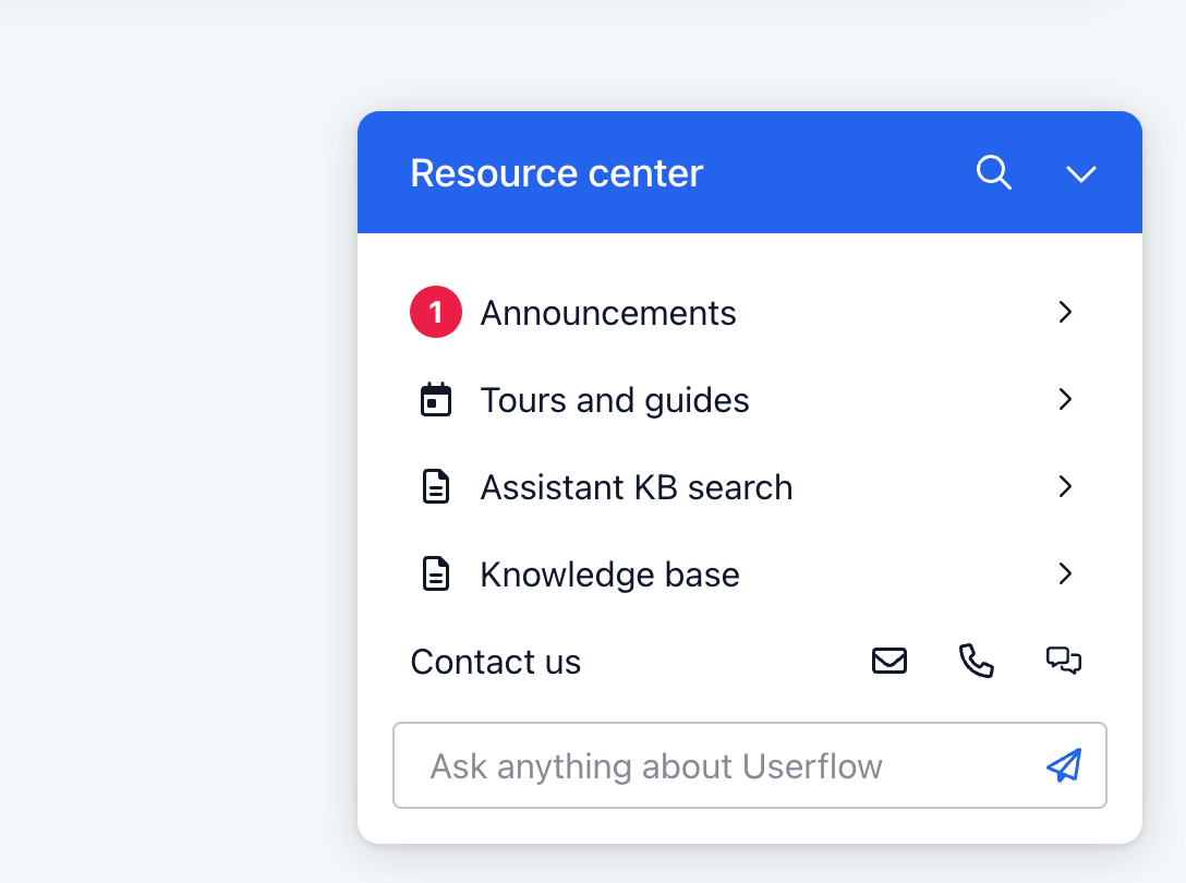Open resource center